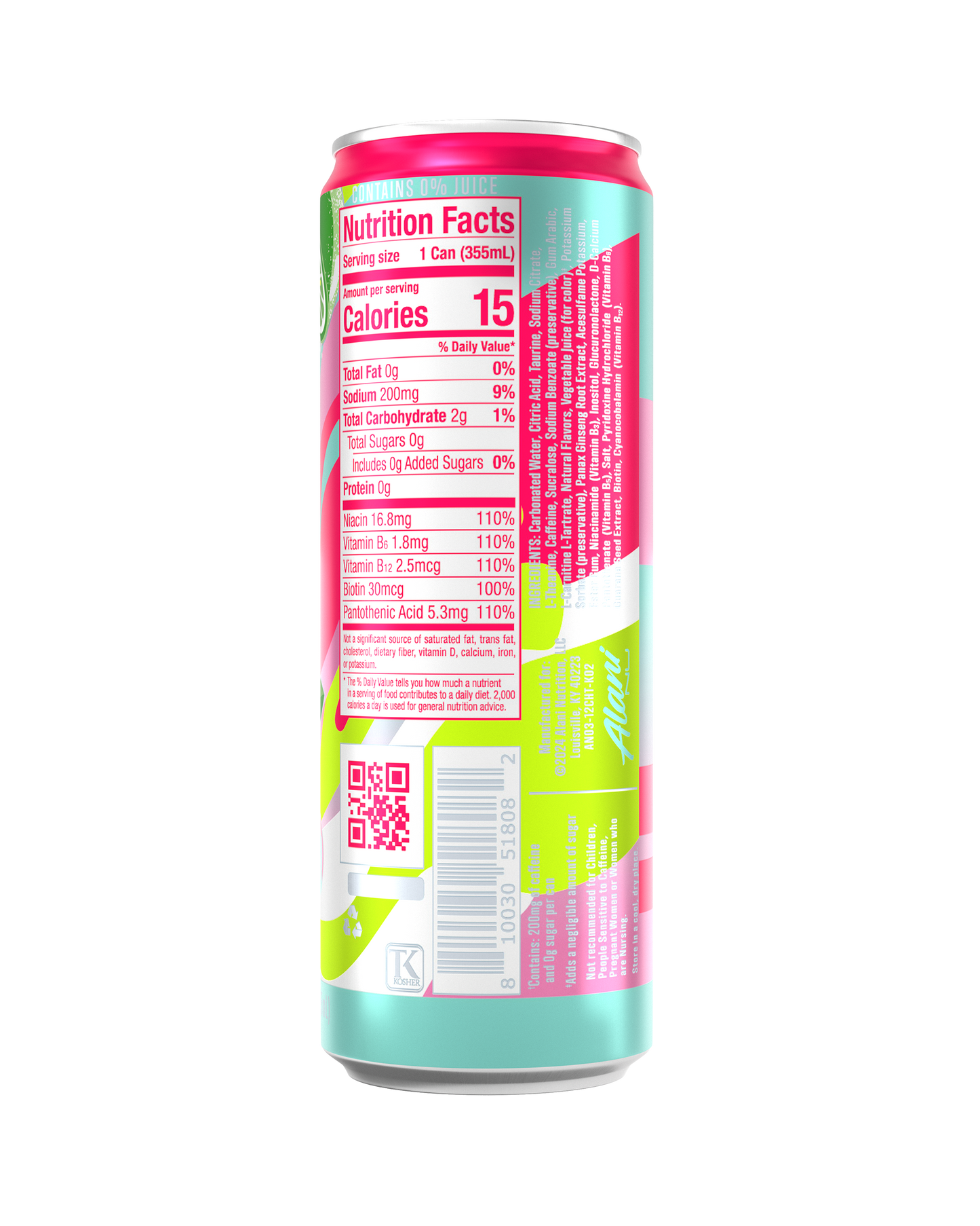 Cherry Twist Cherry Lime Energy Drink - 12-Pack