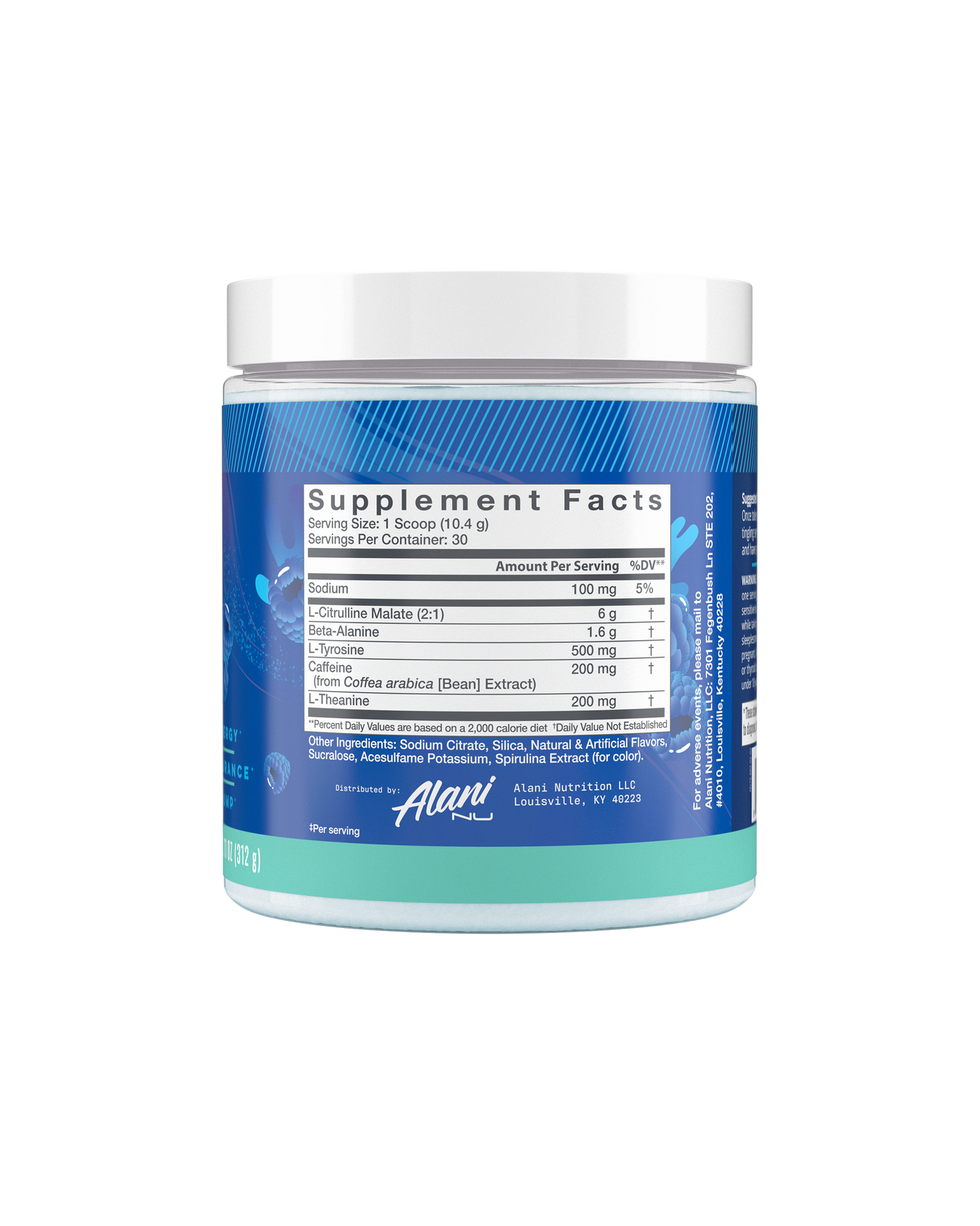 Breezeberry Pre-Workout Supplement - 30 Servings
