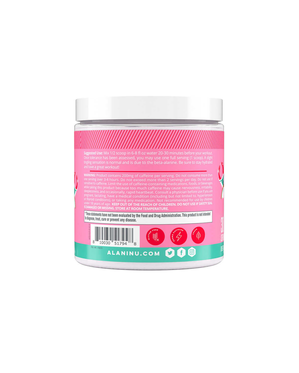 Hawaiian Shaved Ice Pre-Workout - 30 Servings