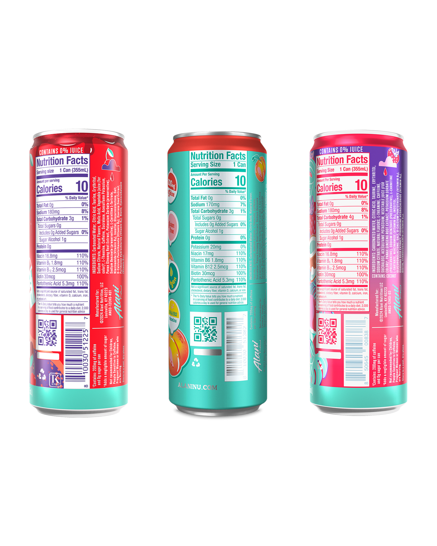 Beach Blend Energy Drink Variety Pack - 12-Pack
