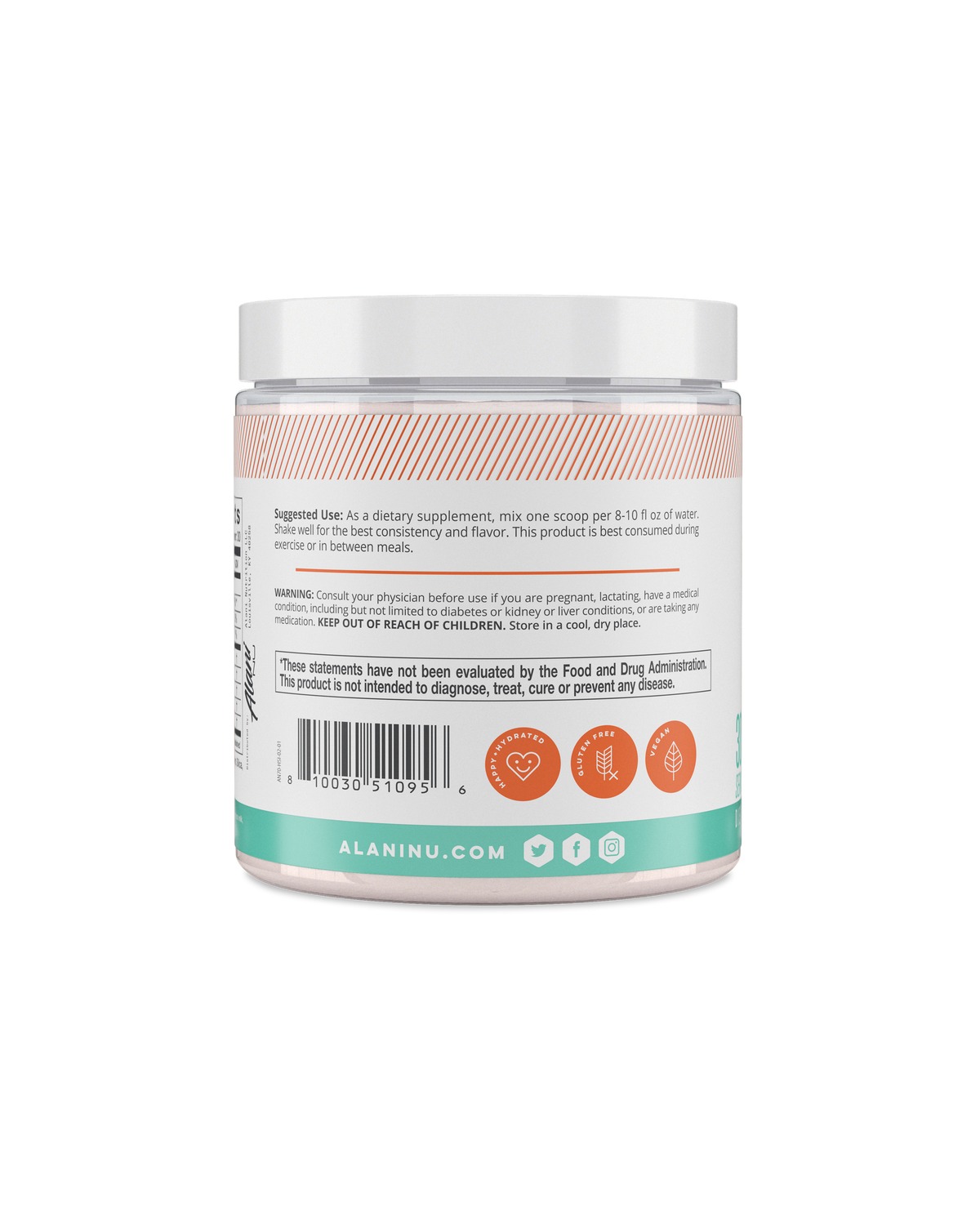 Hawaiian Shaved Ice BCAA Supplement - 30 Servings