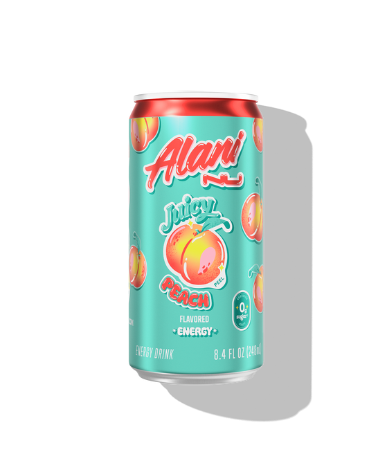 Juicy Peach Mini Energy Drink - 24-Pack
