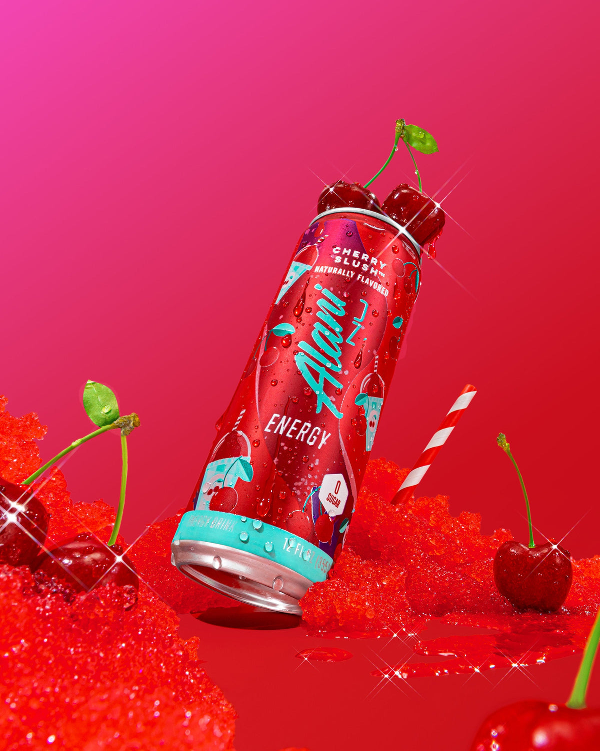 Cherry Slush Energy Drink - 12-Pack