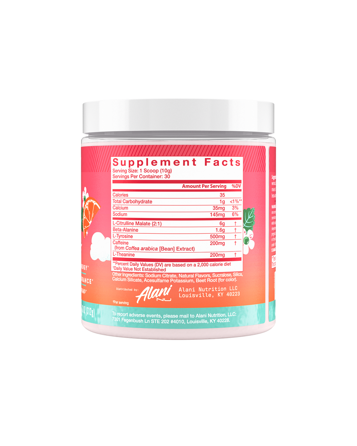 Strawberry Sunrise Pre-Workout, 30 Servings