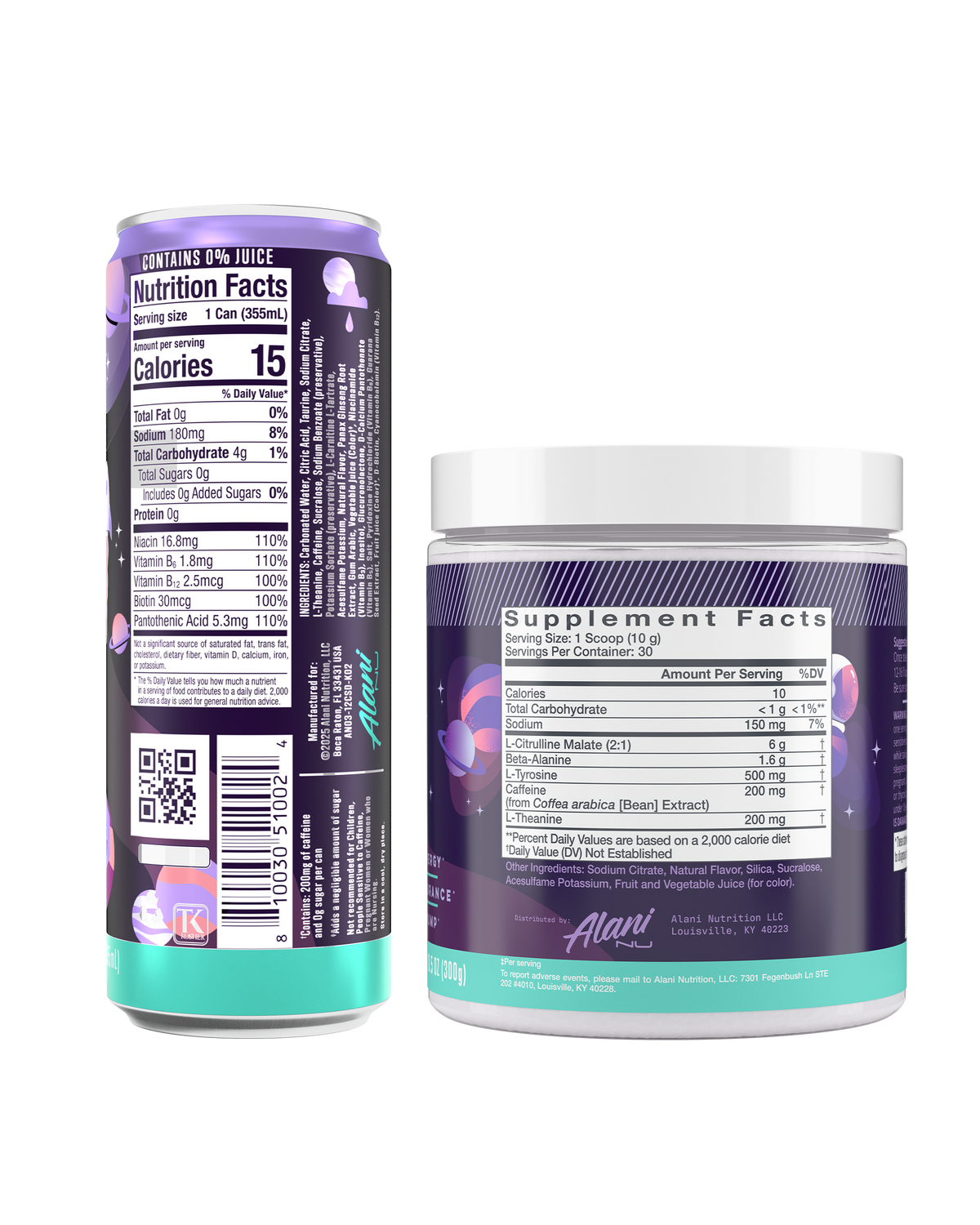 Cosmic Stardust Energy Drink & Pre-Workout Set