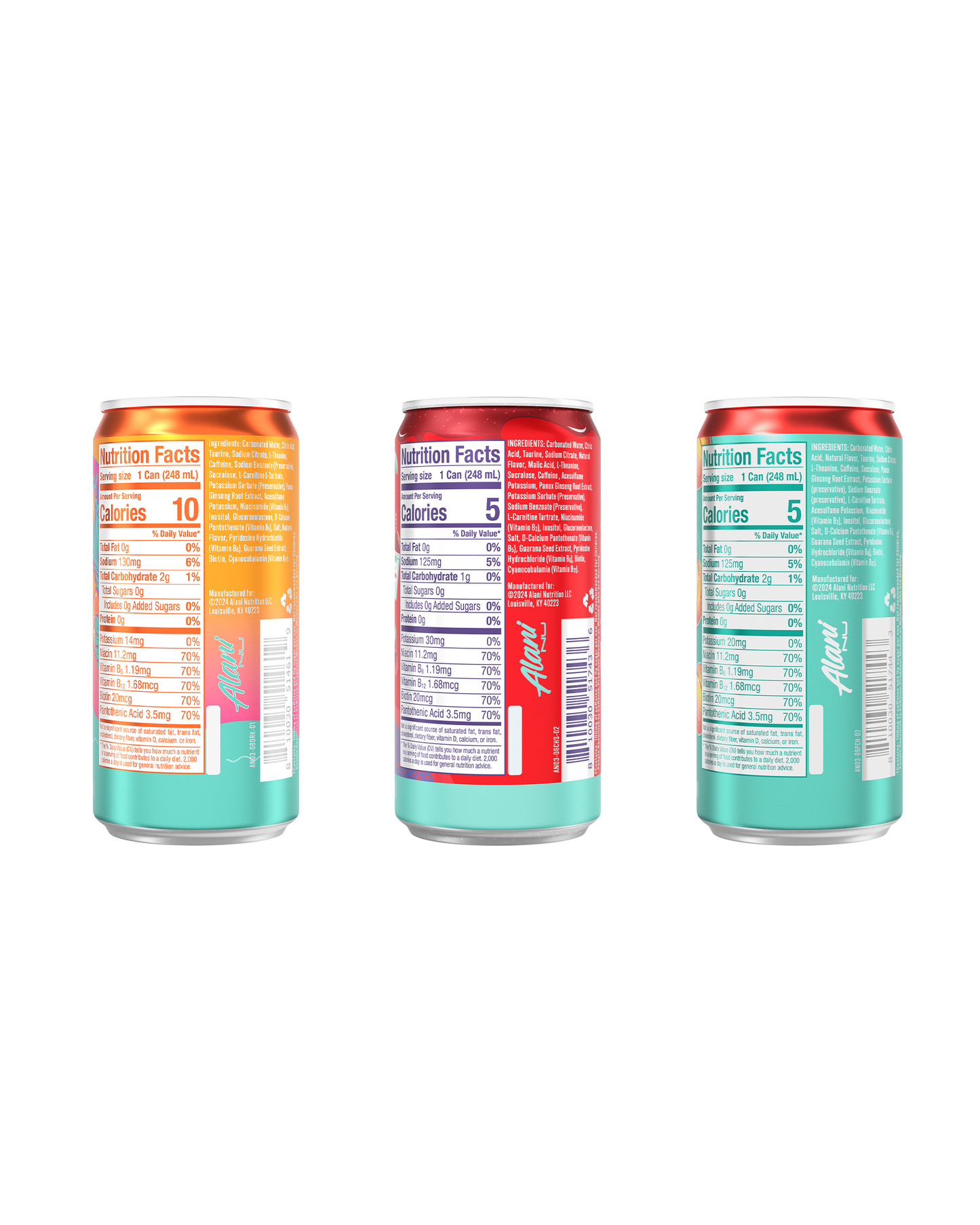 Mini Energy Splash Variety Pack - 12-Pack