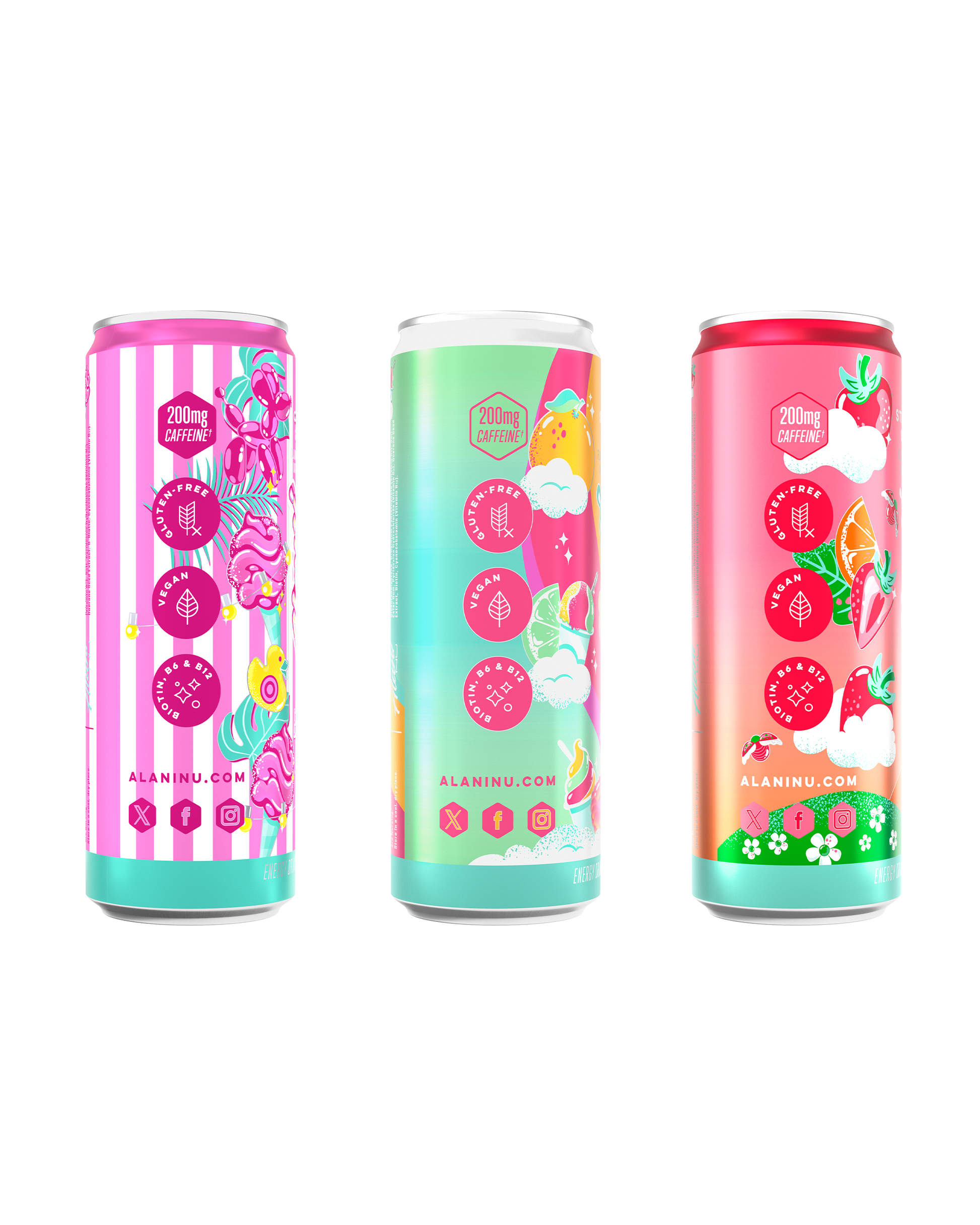 Dream Trio Energy Drink Variety Pack, 12-Pack