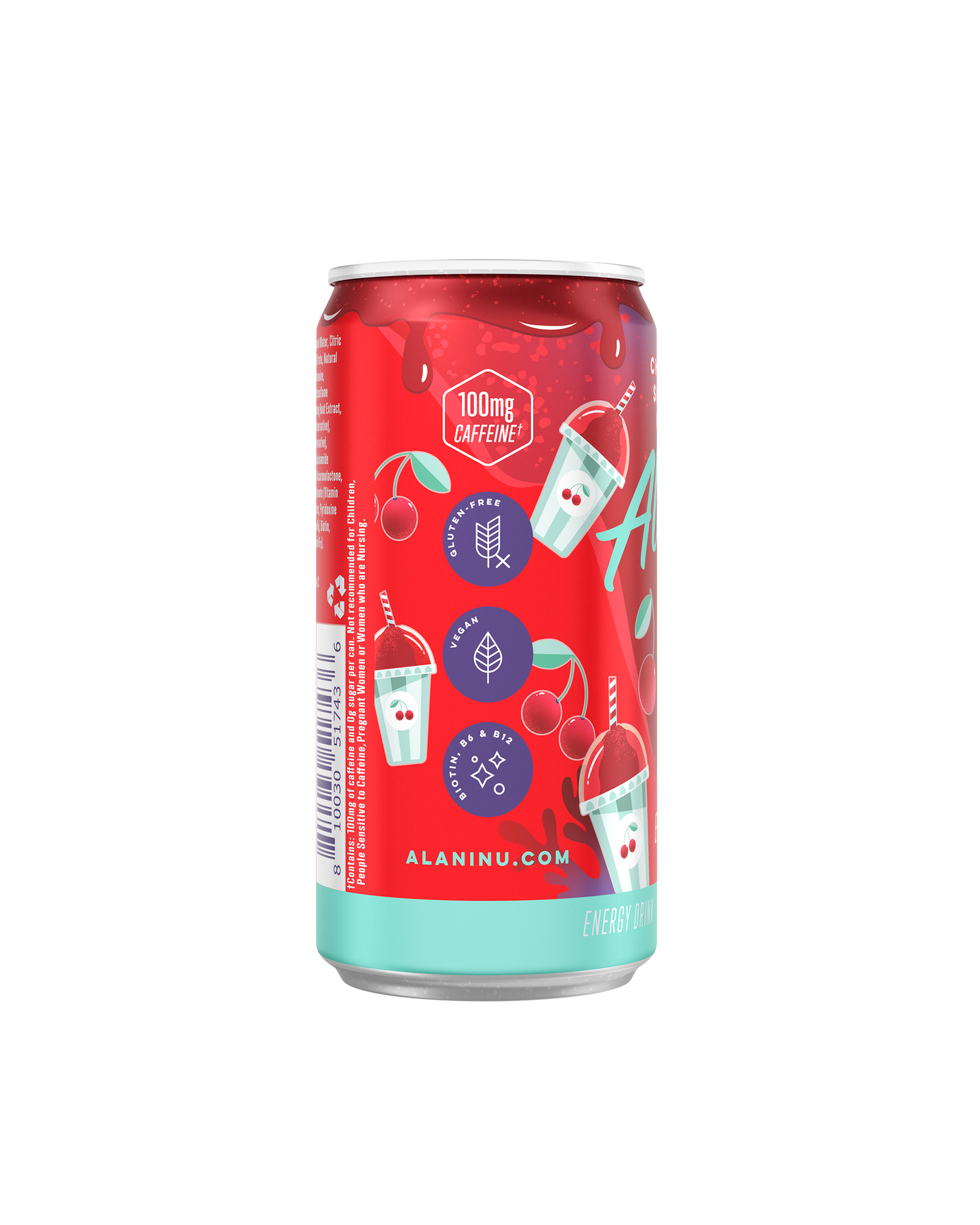 Cherry Slush Mini Energy Drink - 24-Pack