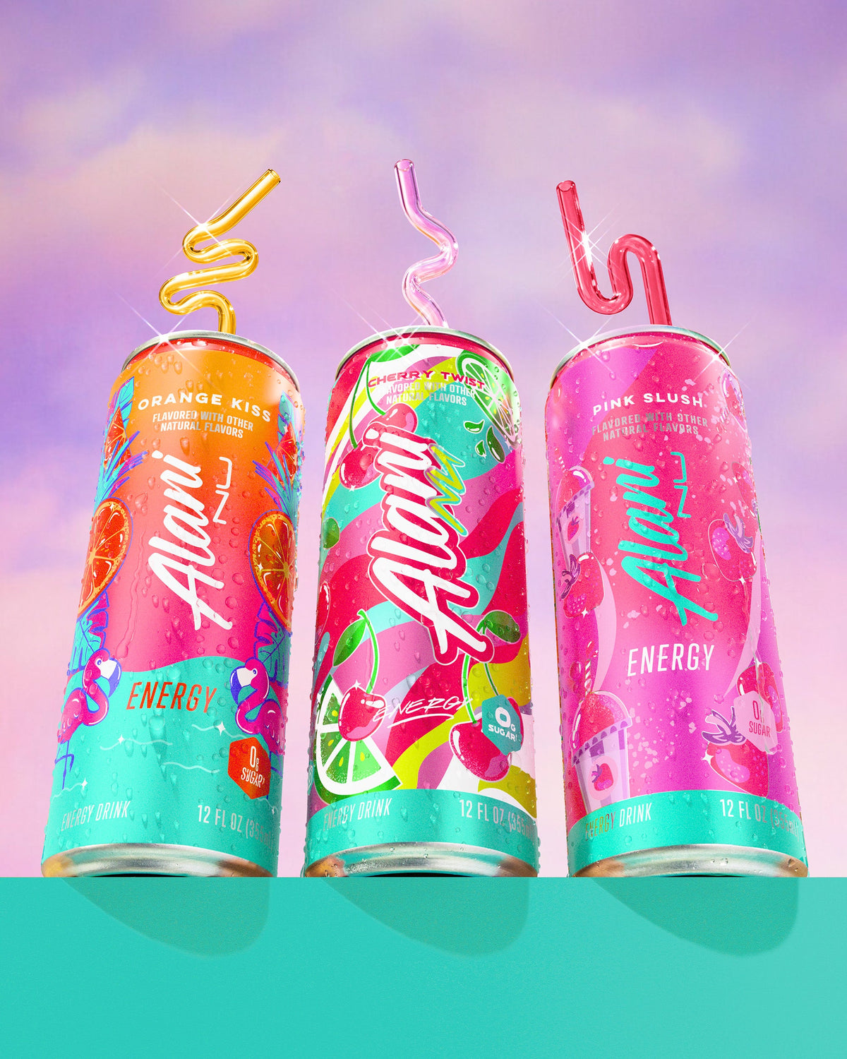 Sunkissed Energy Drink Variety Mix - 12-Pack