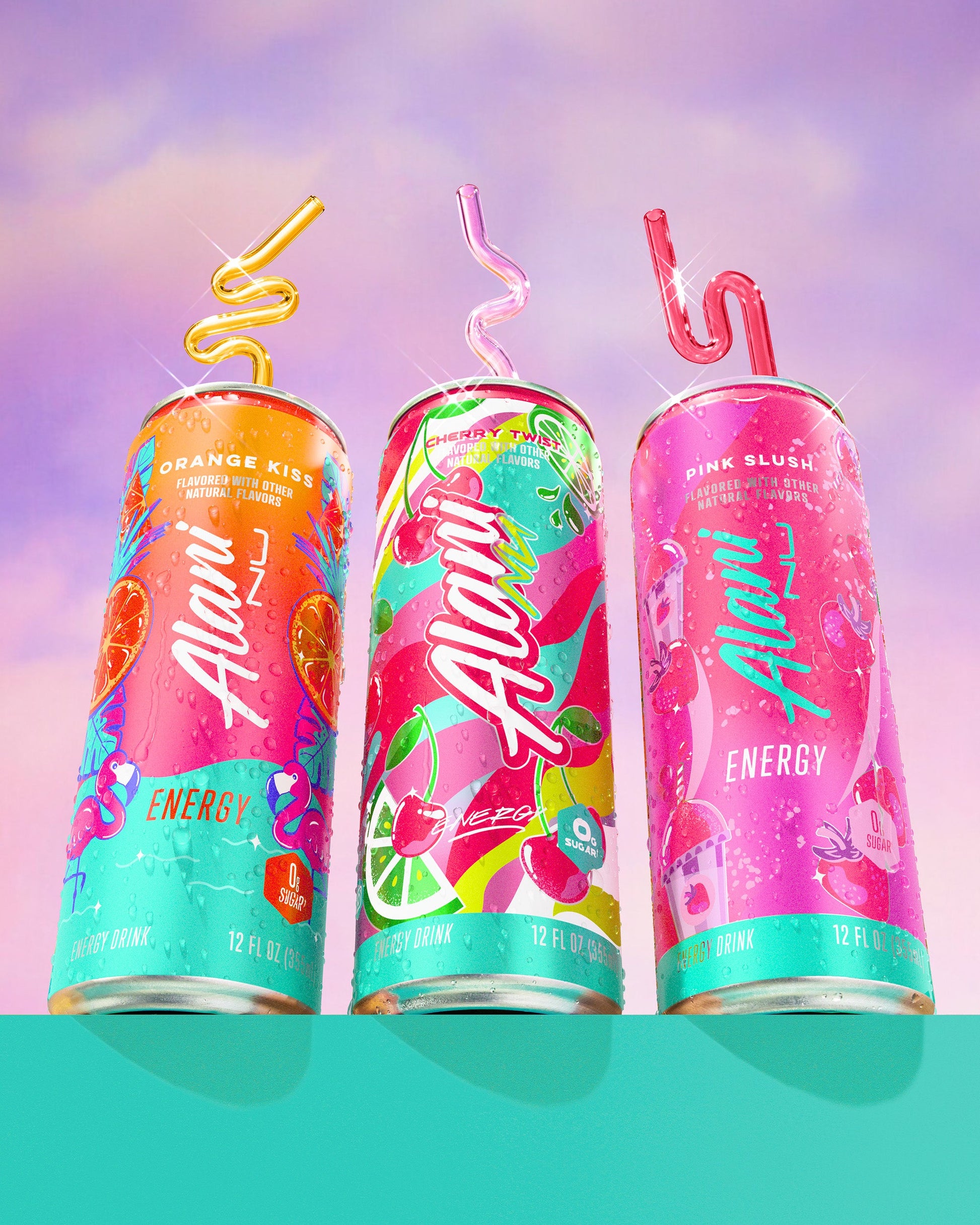 Sunkissed Energy Drink Variety Mix - 12-Pack