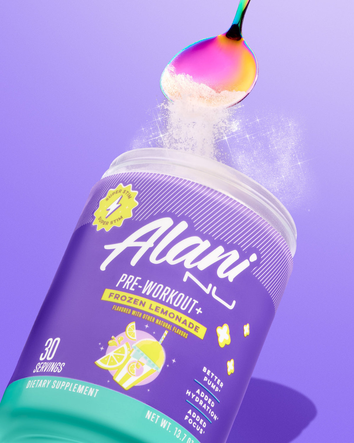 Frozen Lemonade Pre-Workout+ Powder - 30 Servings