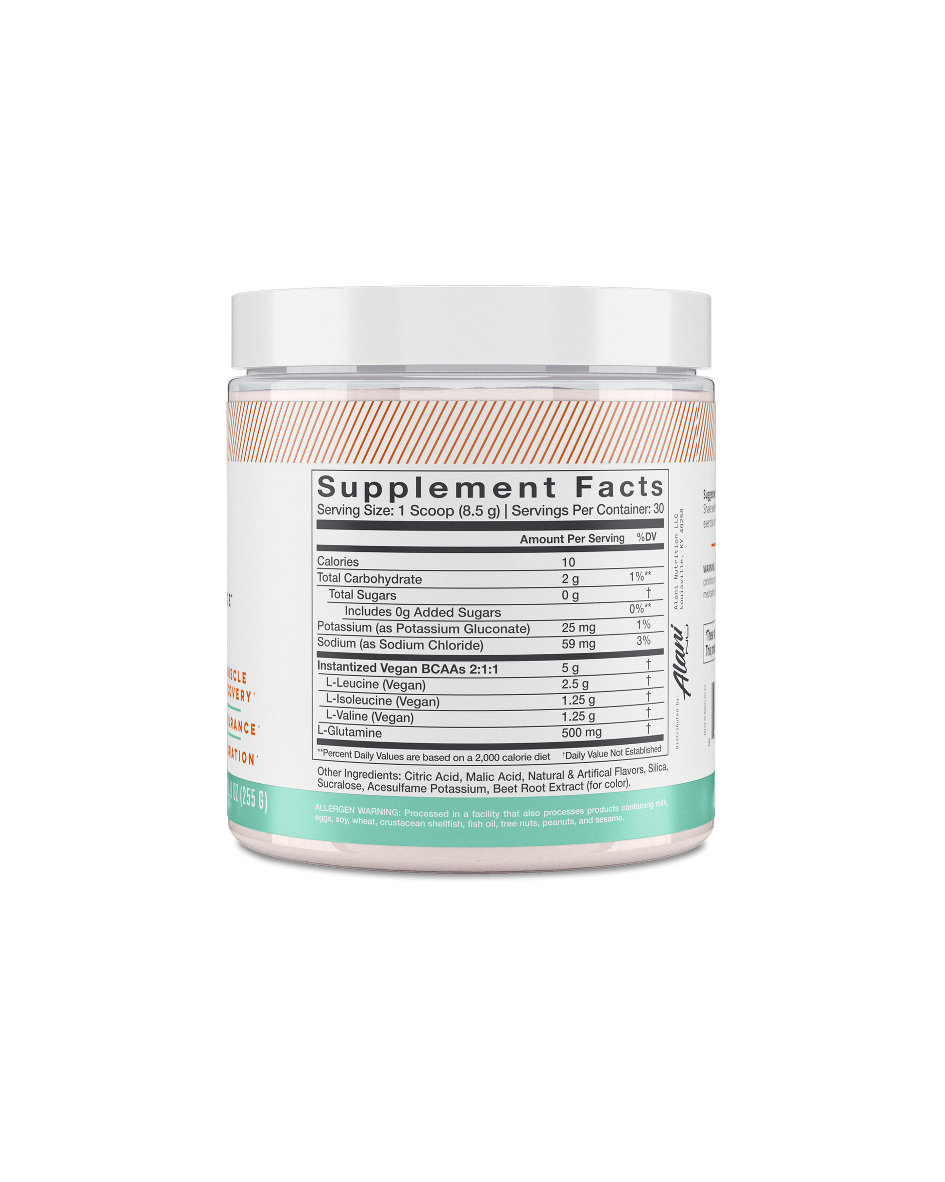 Hawaiian Shaved Ice BCAA Supplement - 30 Servings