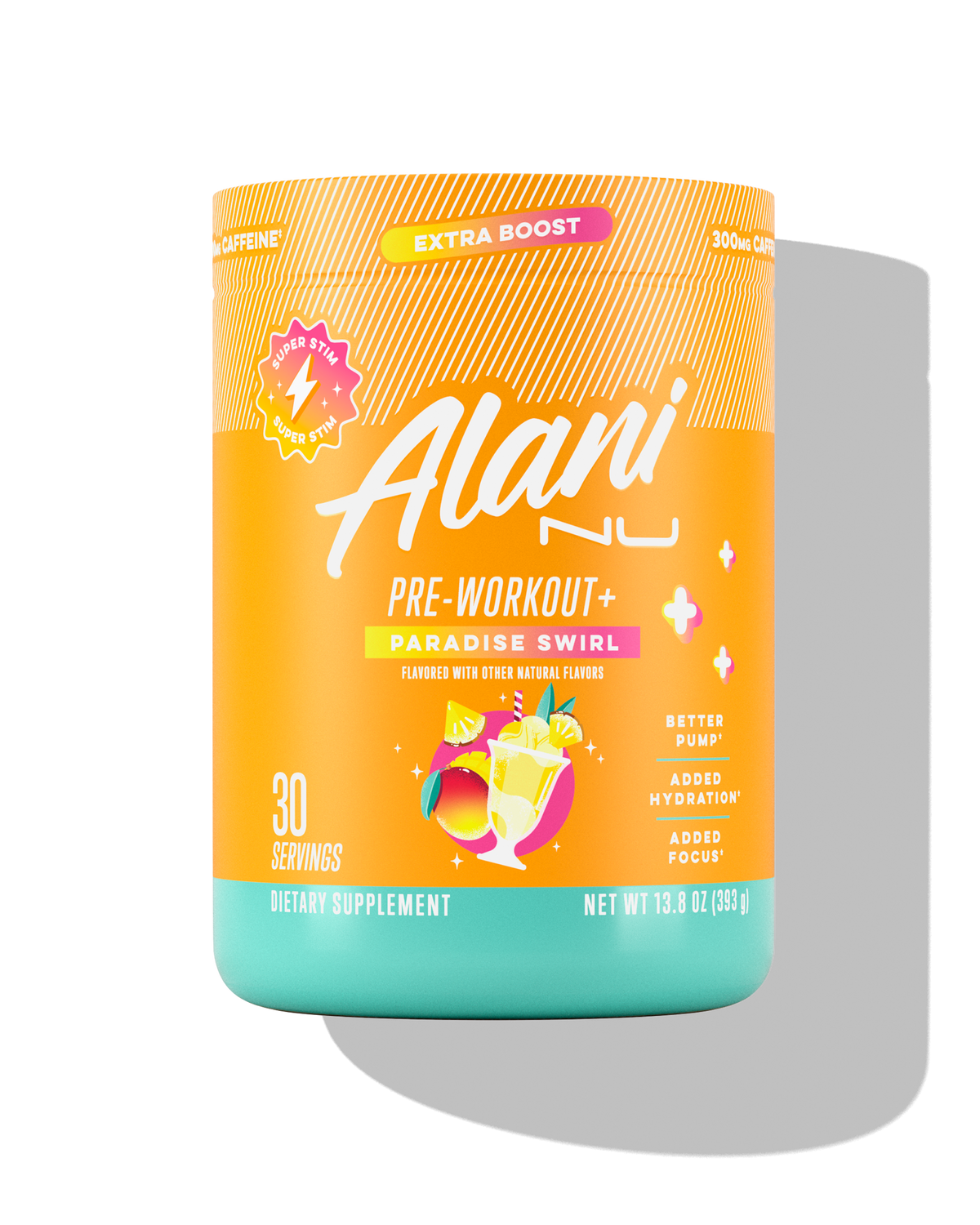 Paradise Swirl Pre-Workout+ for Pump, Hydration and Focus