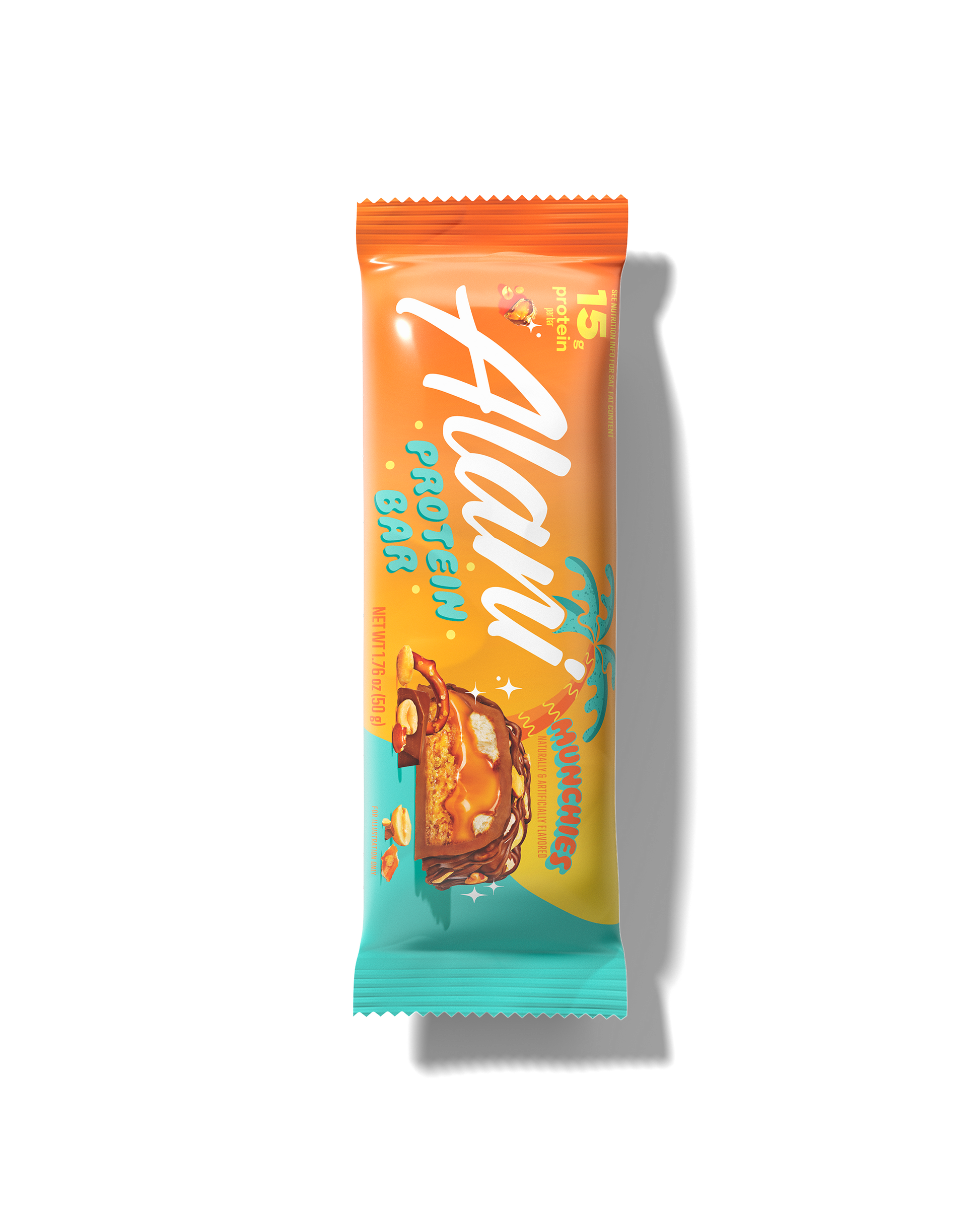 Munchies Protein Bars with Sweet and Salty Flavors - 12-Pack