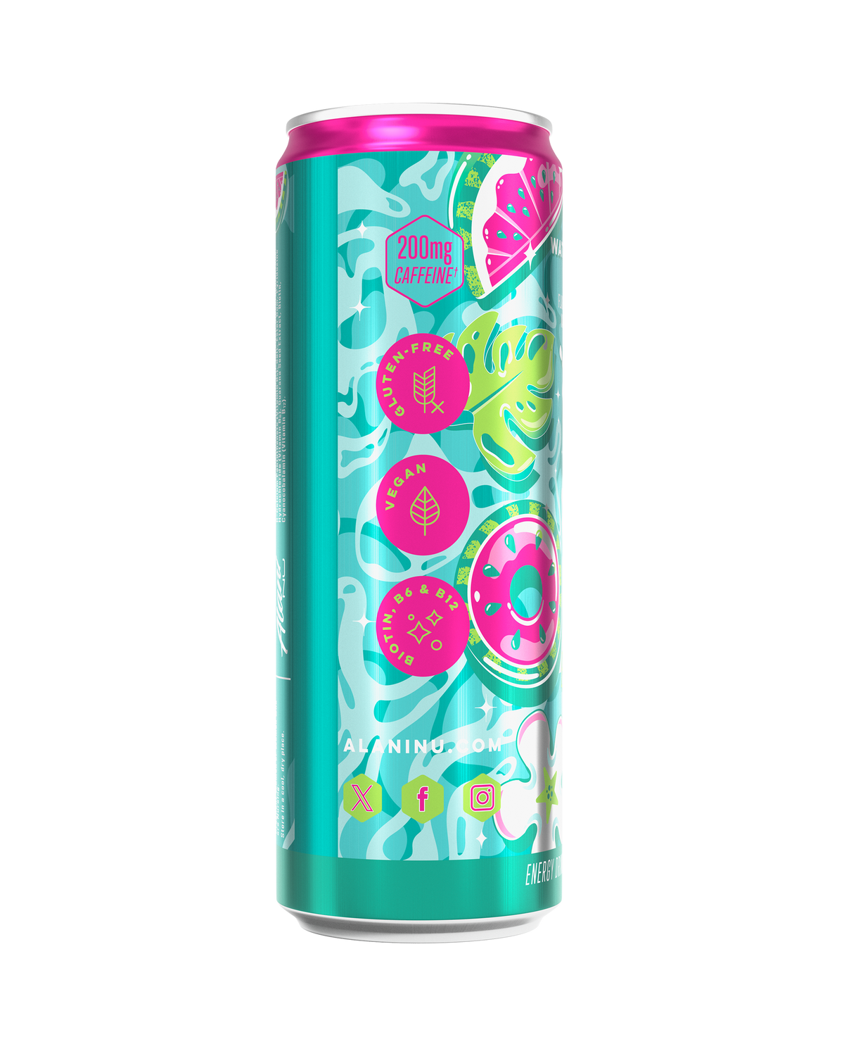 Watermelon Wave Energy Drink - 12-Pack