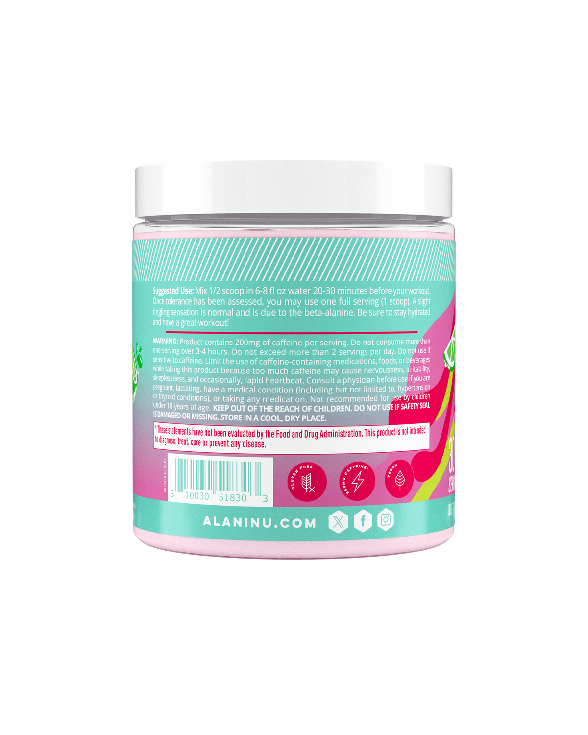 Cherry Twist Pre-Workout Mix, 30 Servings