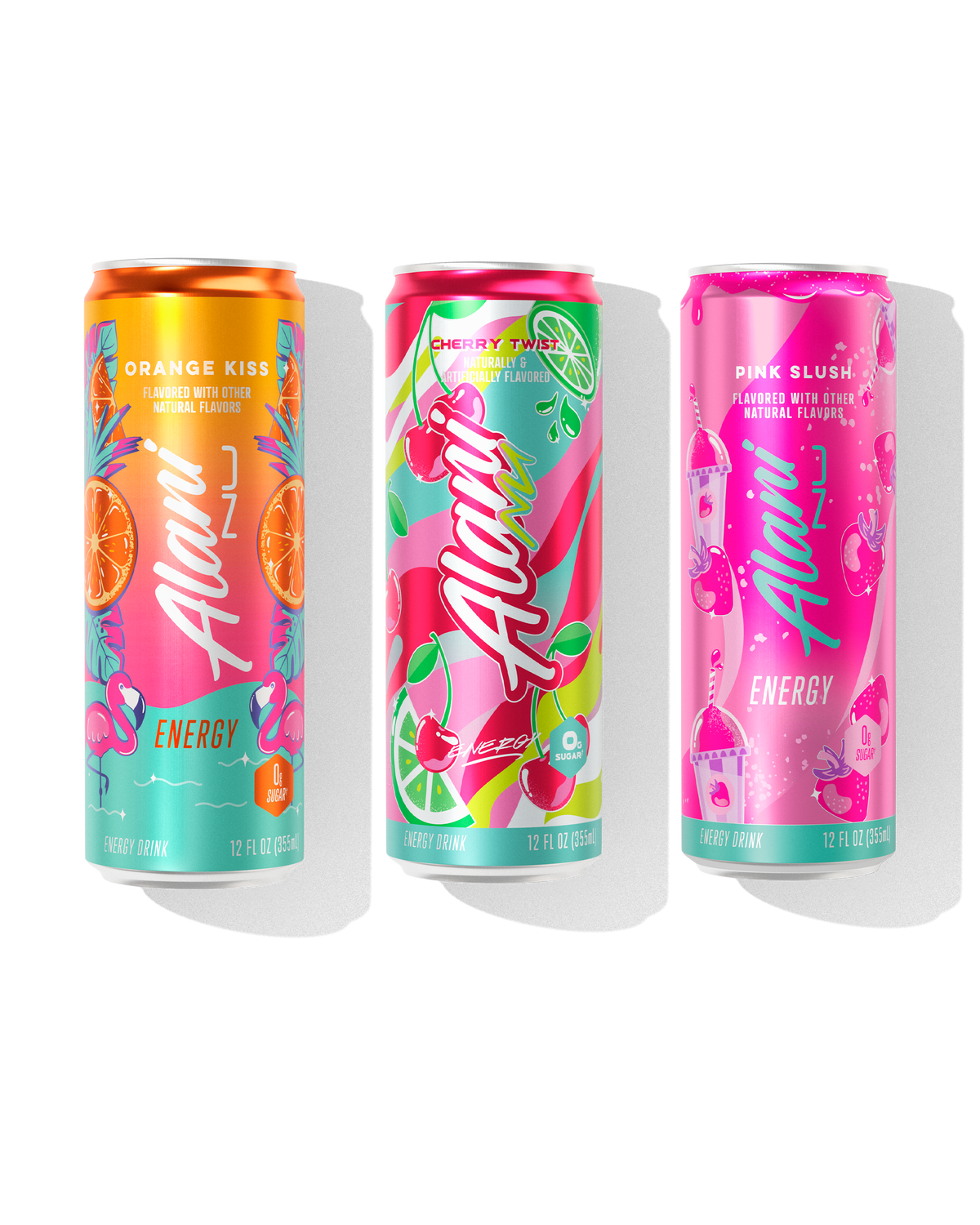 Sunkissed Energy Drink Variety Mix - 12-Pack