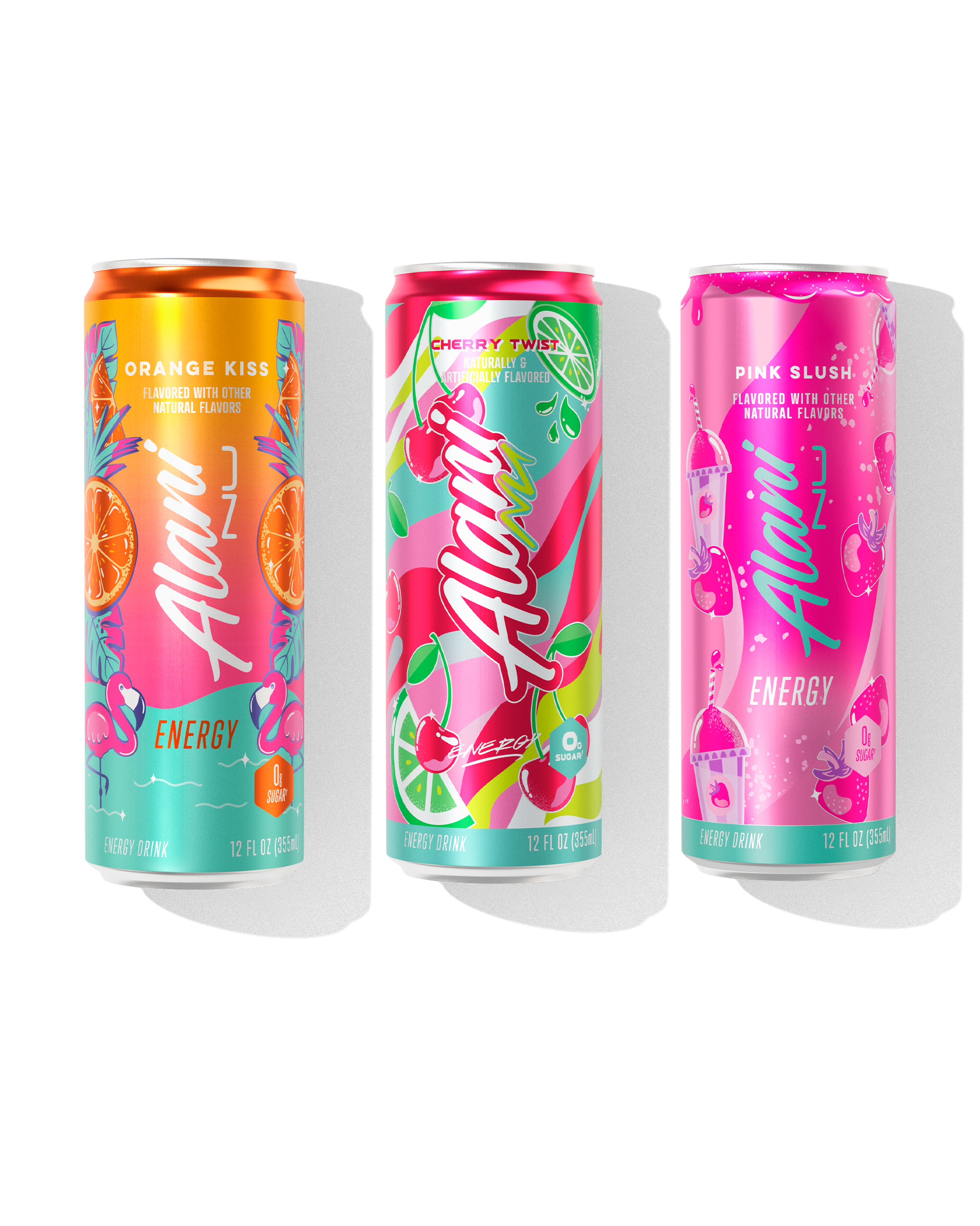 Sunkissed Energy Drink Variety Mix - 12-Pack