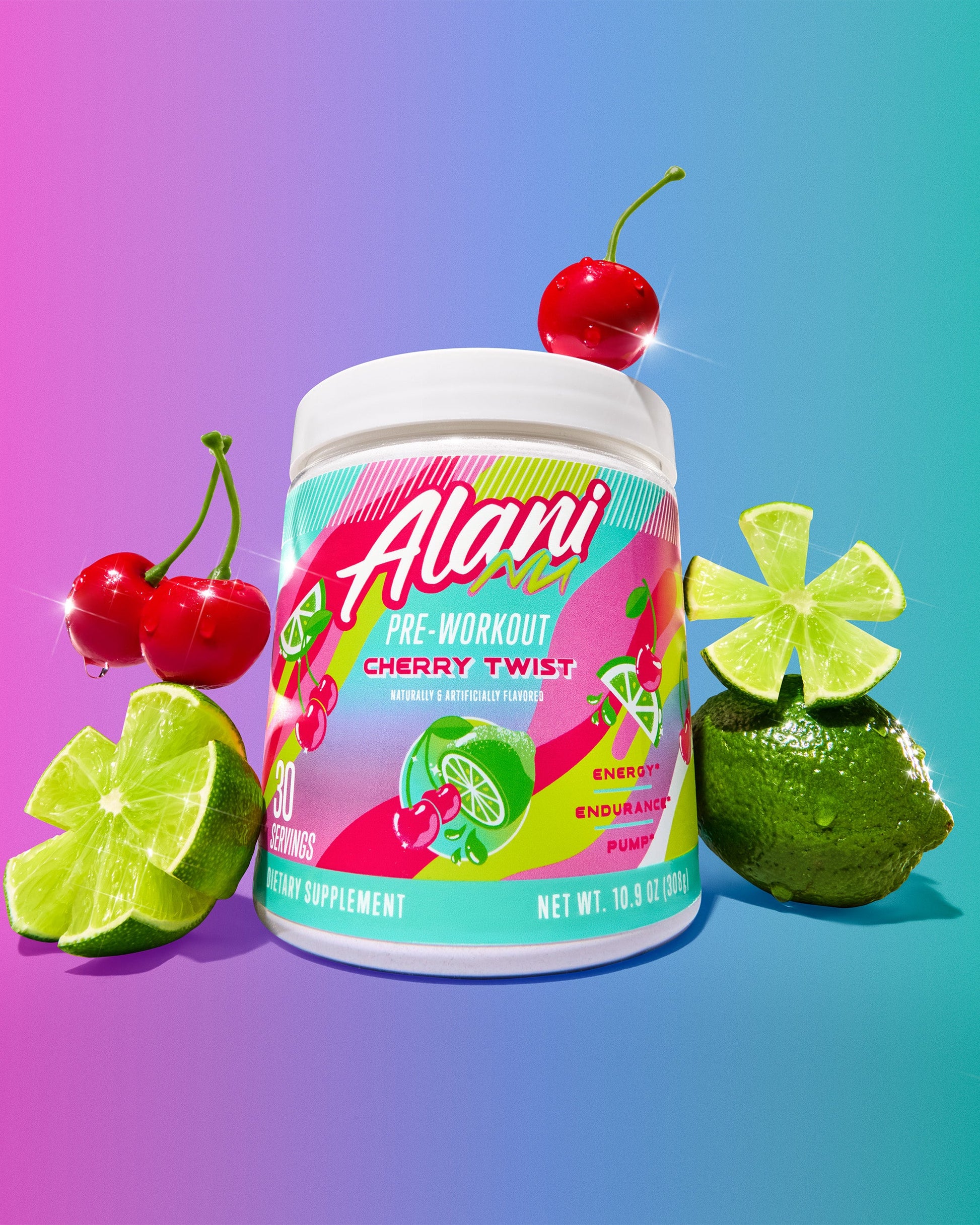 Cherry Twist Pre-Workout Mix, 30 Servings