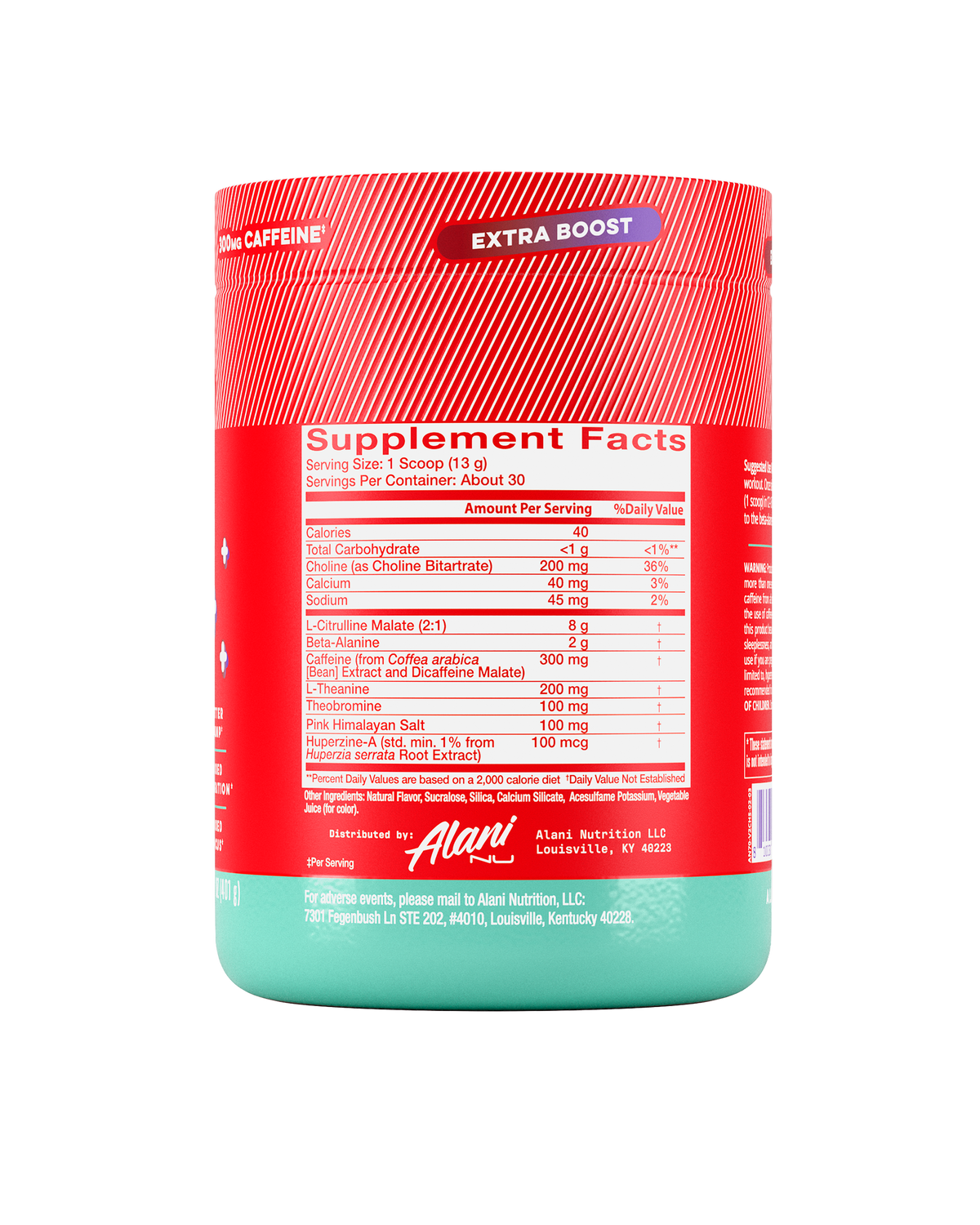 Cherry Slush Pre-Workout+ Powder - 30 Servings