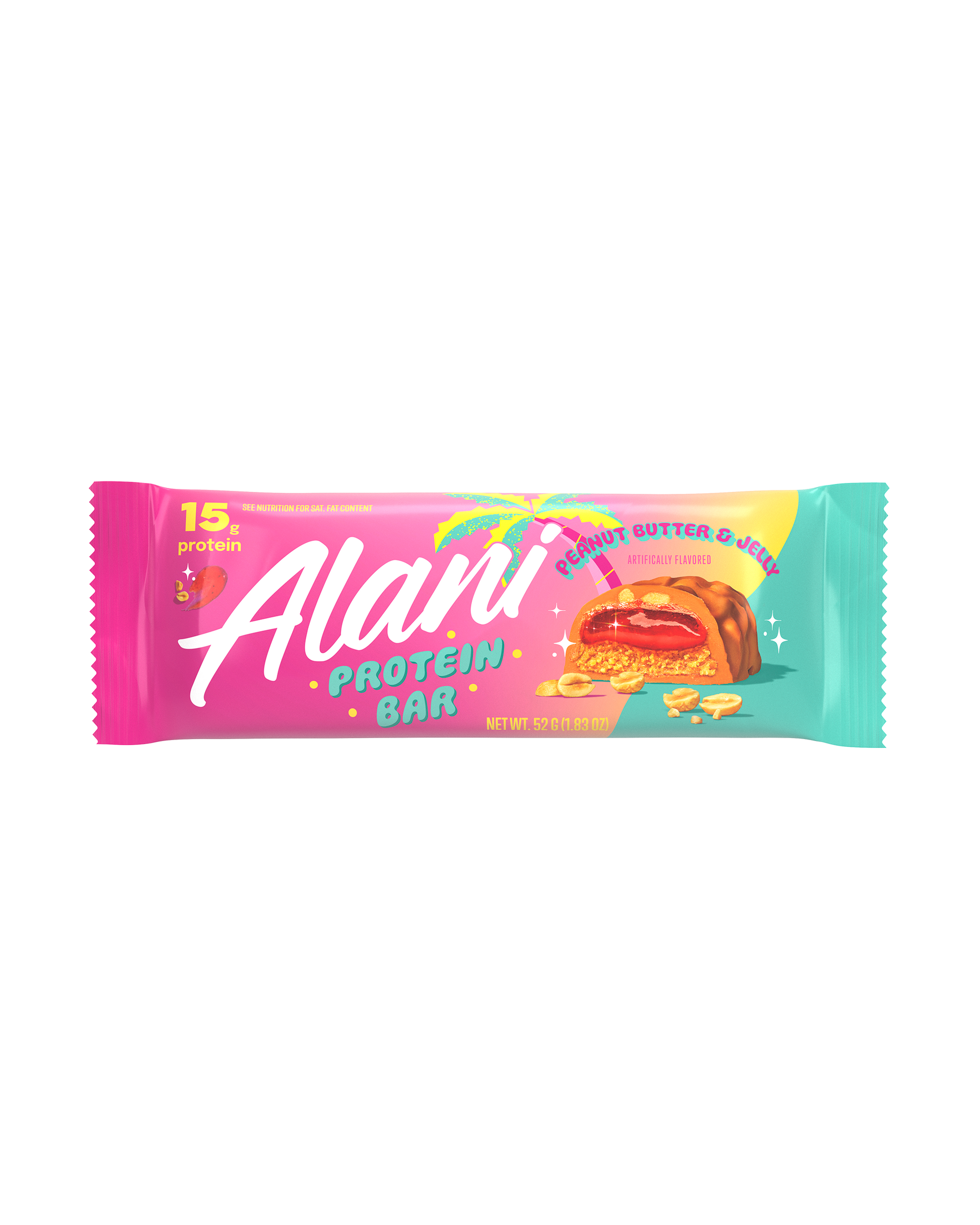 Peanut Butter & Jelly Protein Bars, 4-Pack