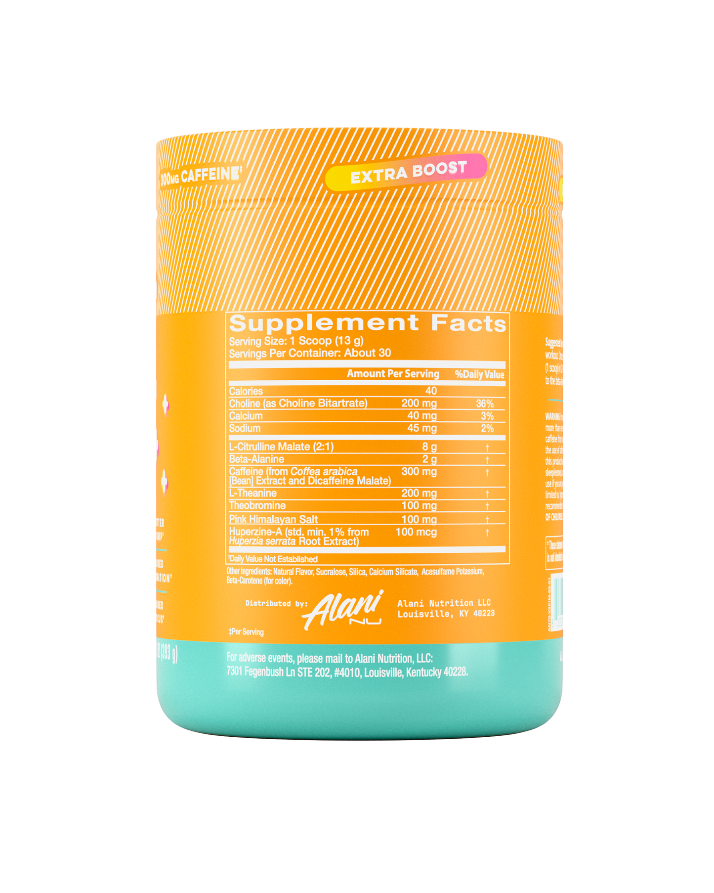 Paradise Swirl Pre-Workout+ Powder - 30 Servings