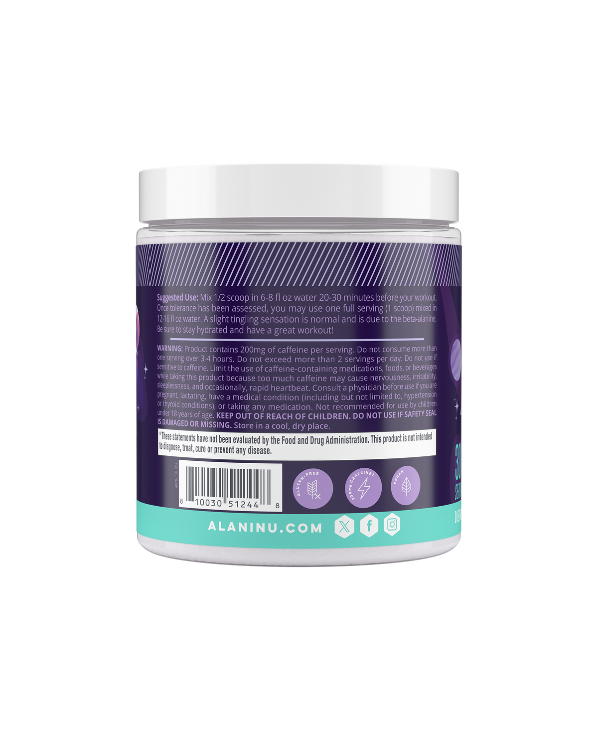 Cosmic Stardust Pre-Workout - 30 Servings