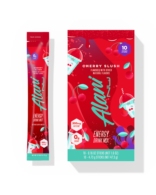 Cherry Slush Energy Sticks - 10-Pack