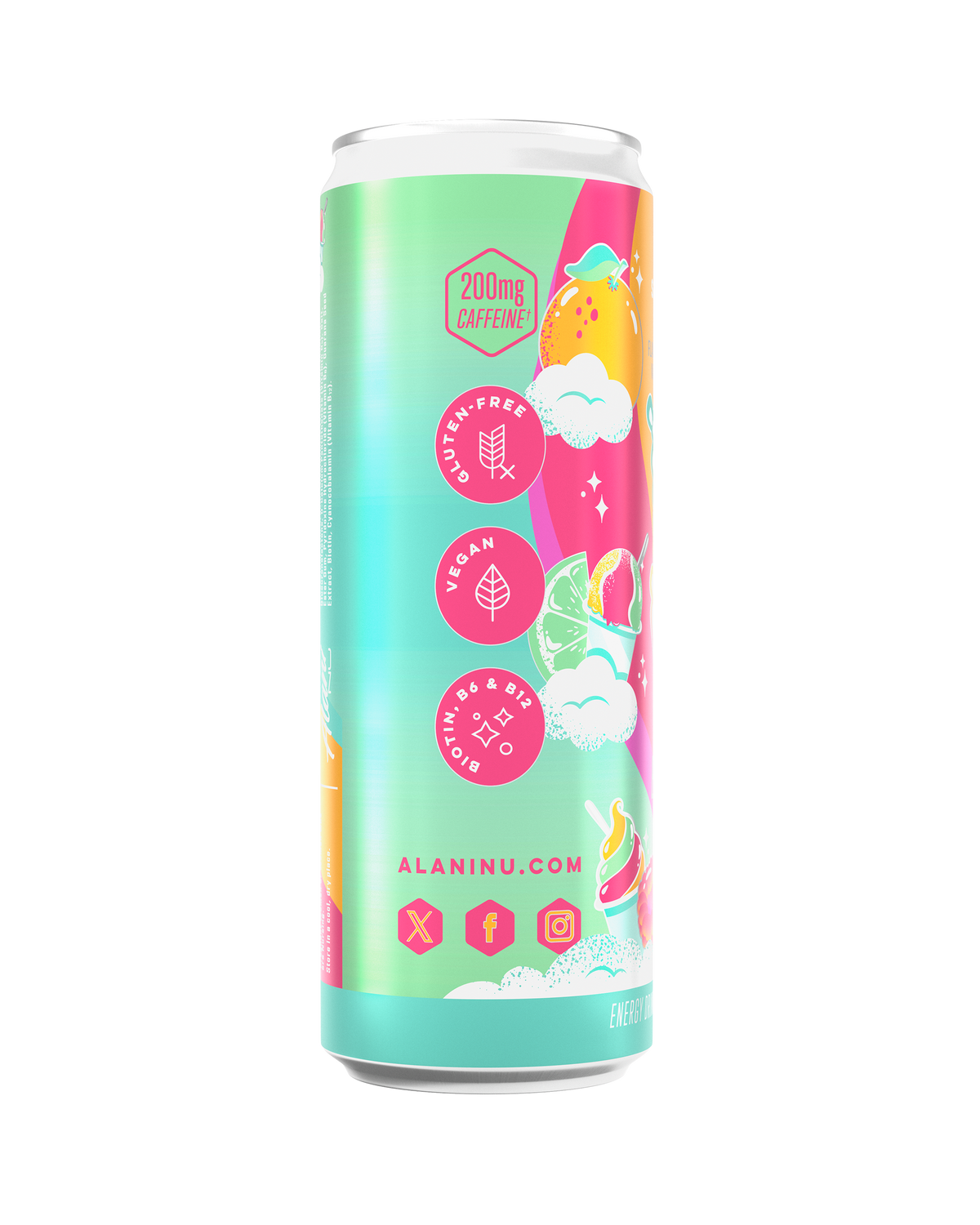 Sherbet Swirl Energy Drink, 12-Pack