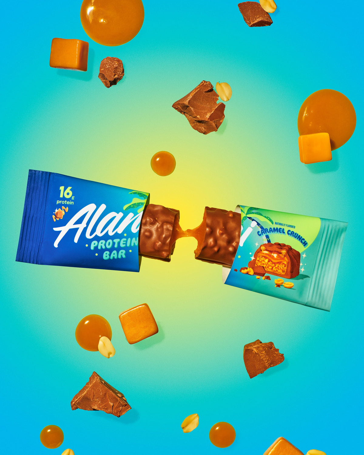 Caramel Crunch Protein Bars, 4-Pack