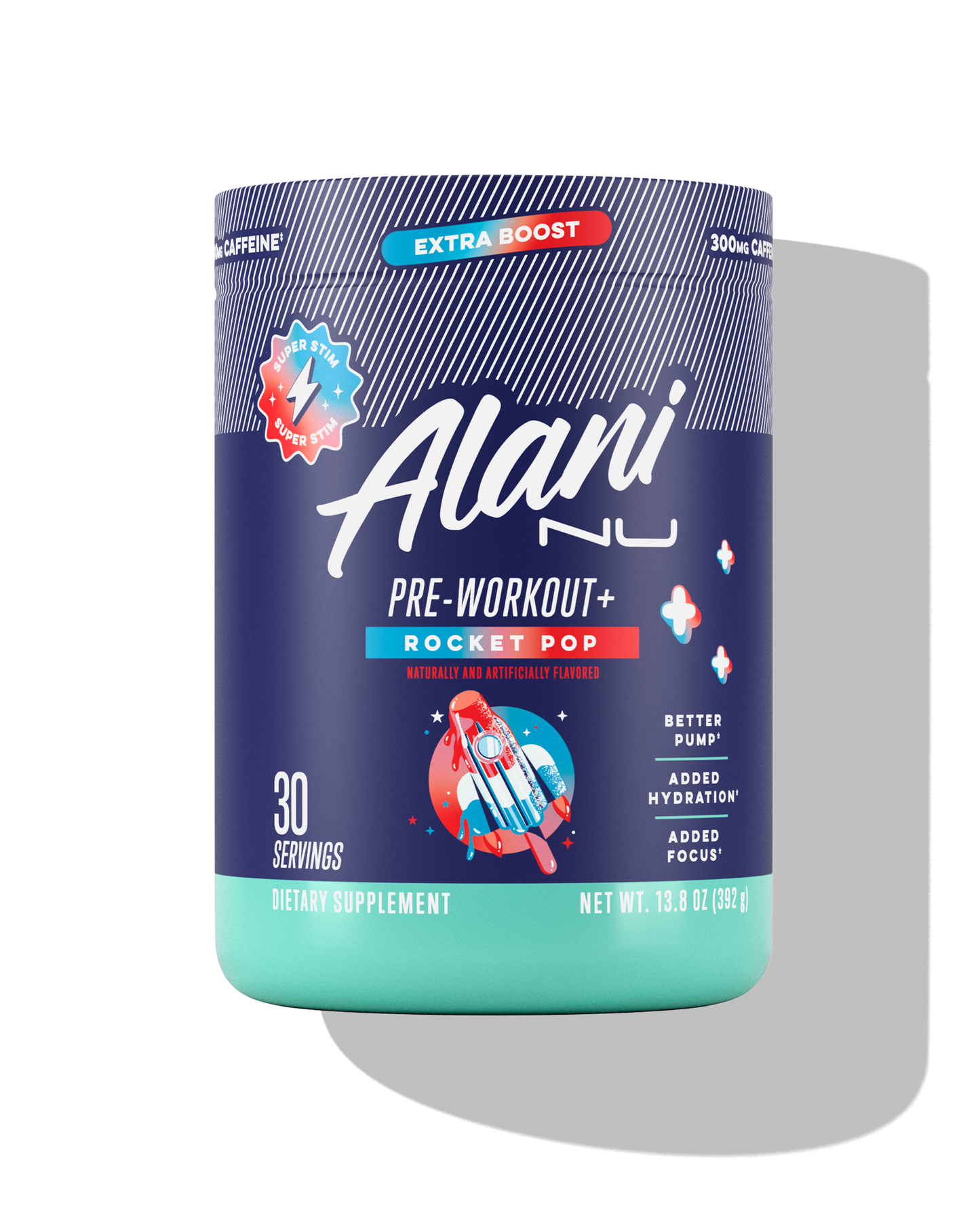 Rocket Pop Pre-Workout+ Powder - 30 Servings