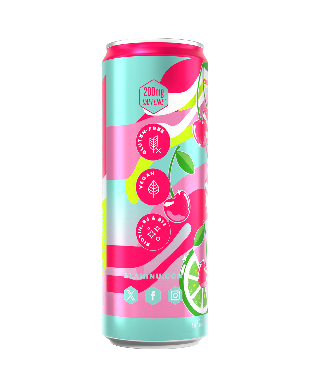 Cherry Twist Cherry Lime Energy Drink - 12-Pack