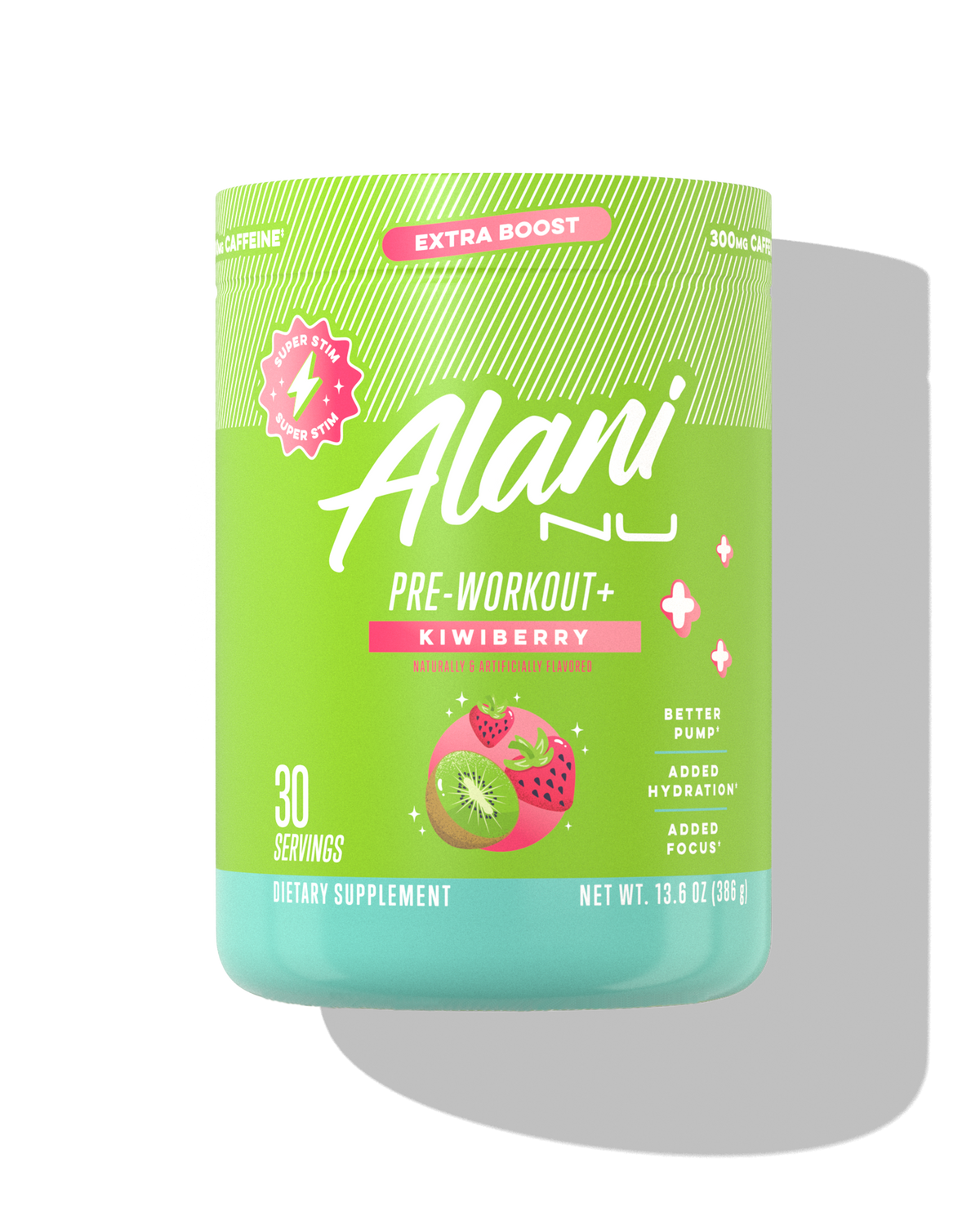 Kiwiberry Pre-Workout+ Powder - 30 Servings