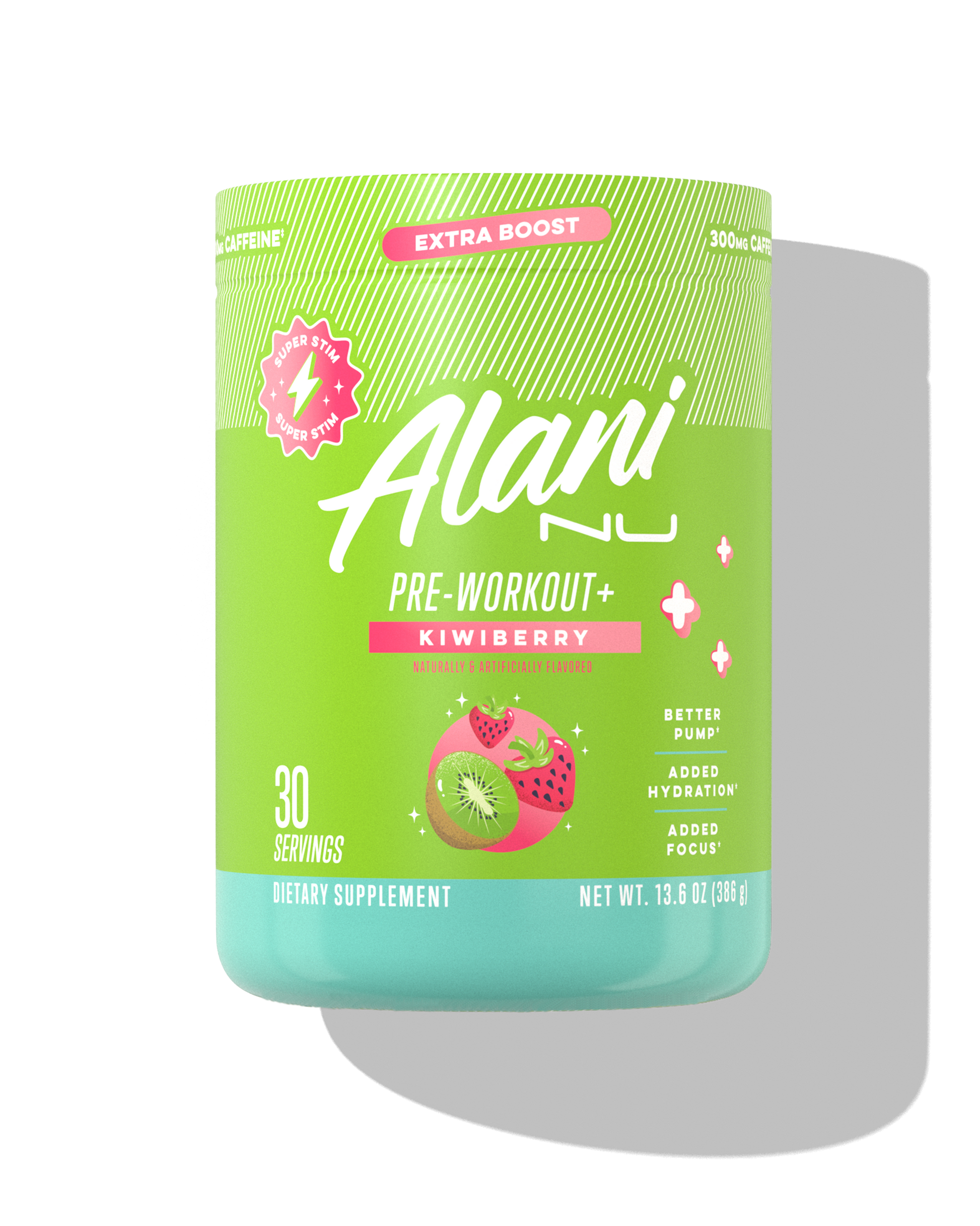 Kiwiberry Pre-Workout+ Powder - 30 Servings