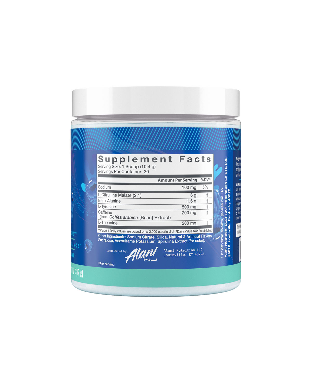 Breezeberry Pre-Workout Supplement - 30 Servings