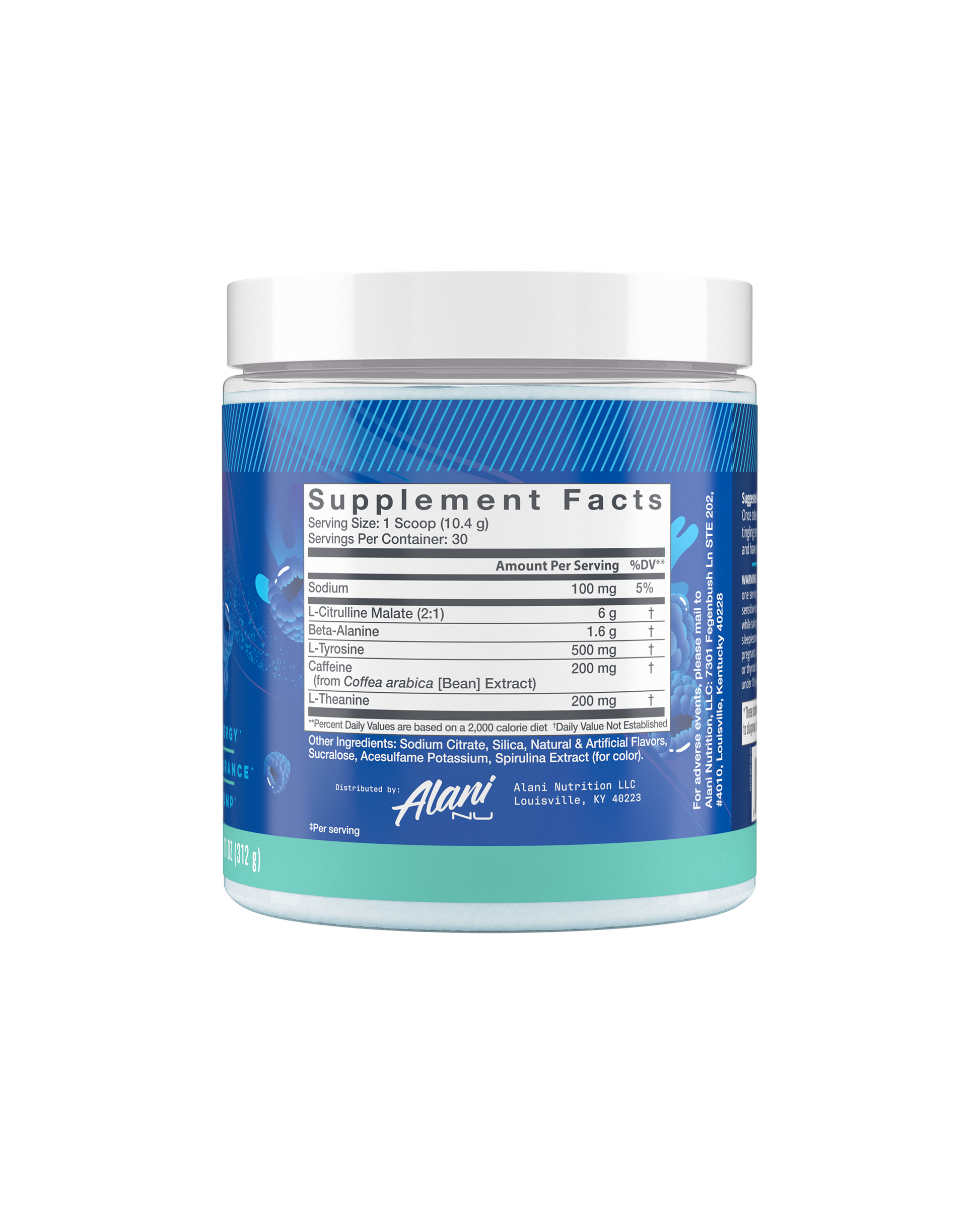 Breezeberry Pre-Workout Supplement - 30 Servings
