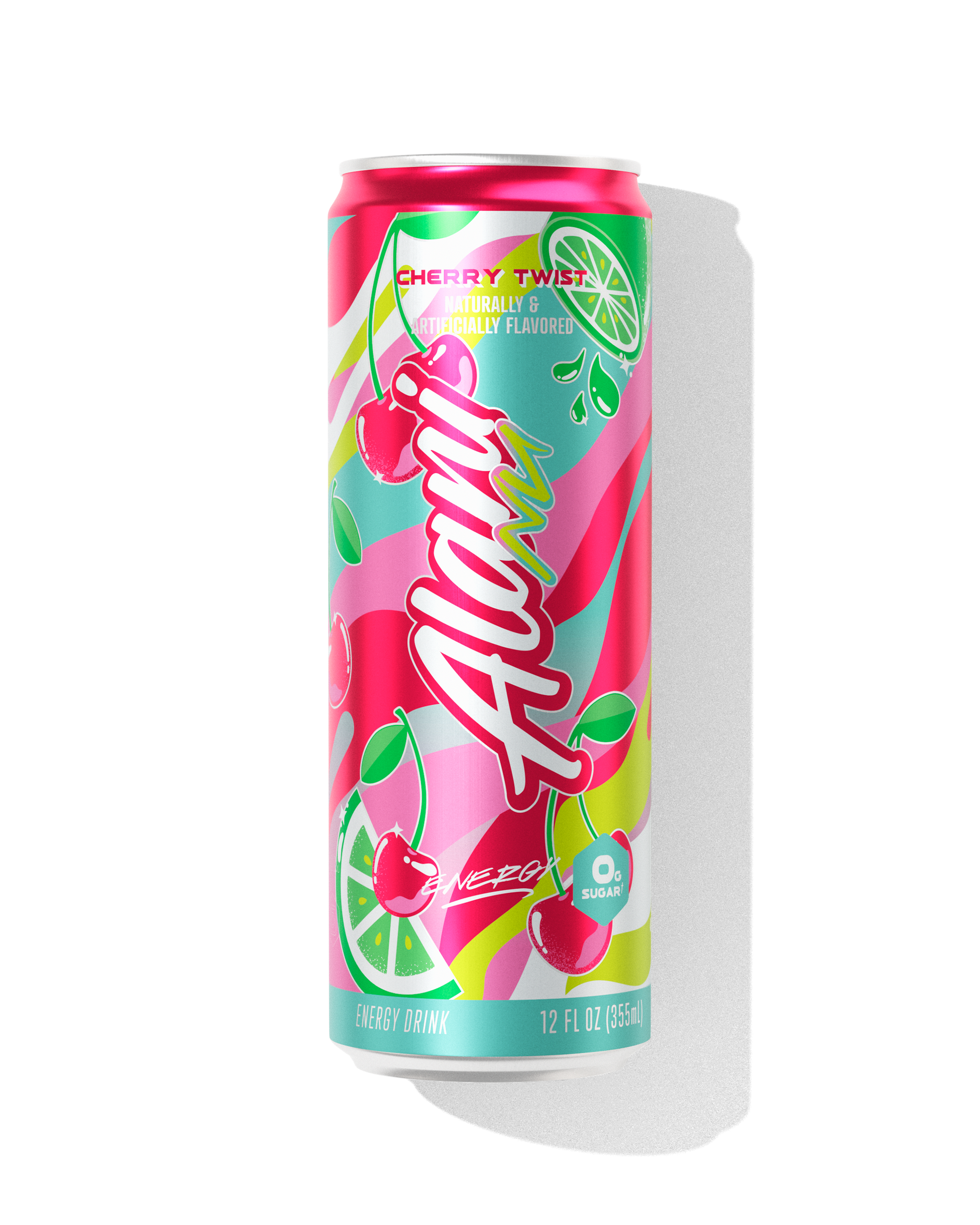 Cherry Twist Cherry Lime Energy Drink - 12-Pack