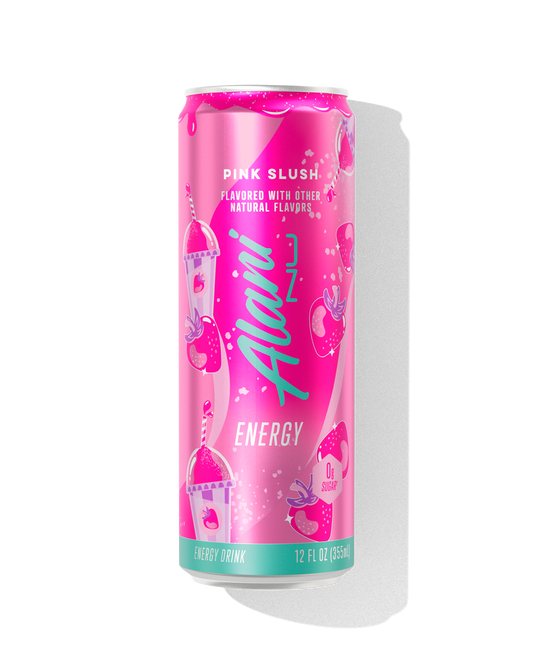 Pink Slush Strawberry Cream Energy Drink - 12-Pack