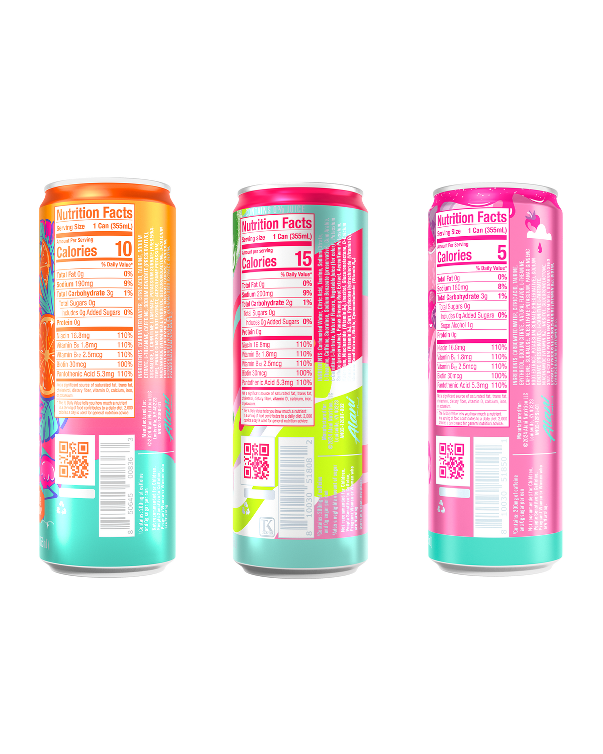 Sunkissed Energy Drink Variety Mix - 12-Pack