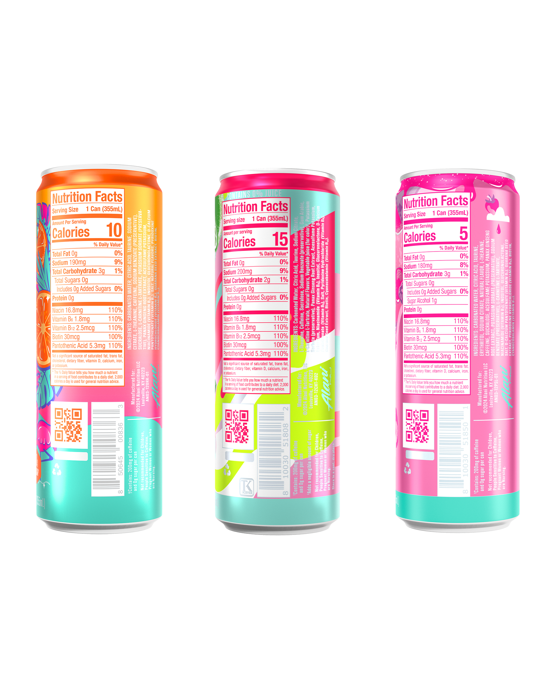 Sunkissed Energy Drink Variety Mix - 12-Pack