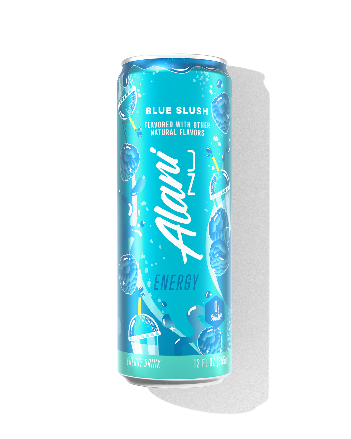 Blue Slush Energy Drink, 12-Pack