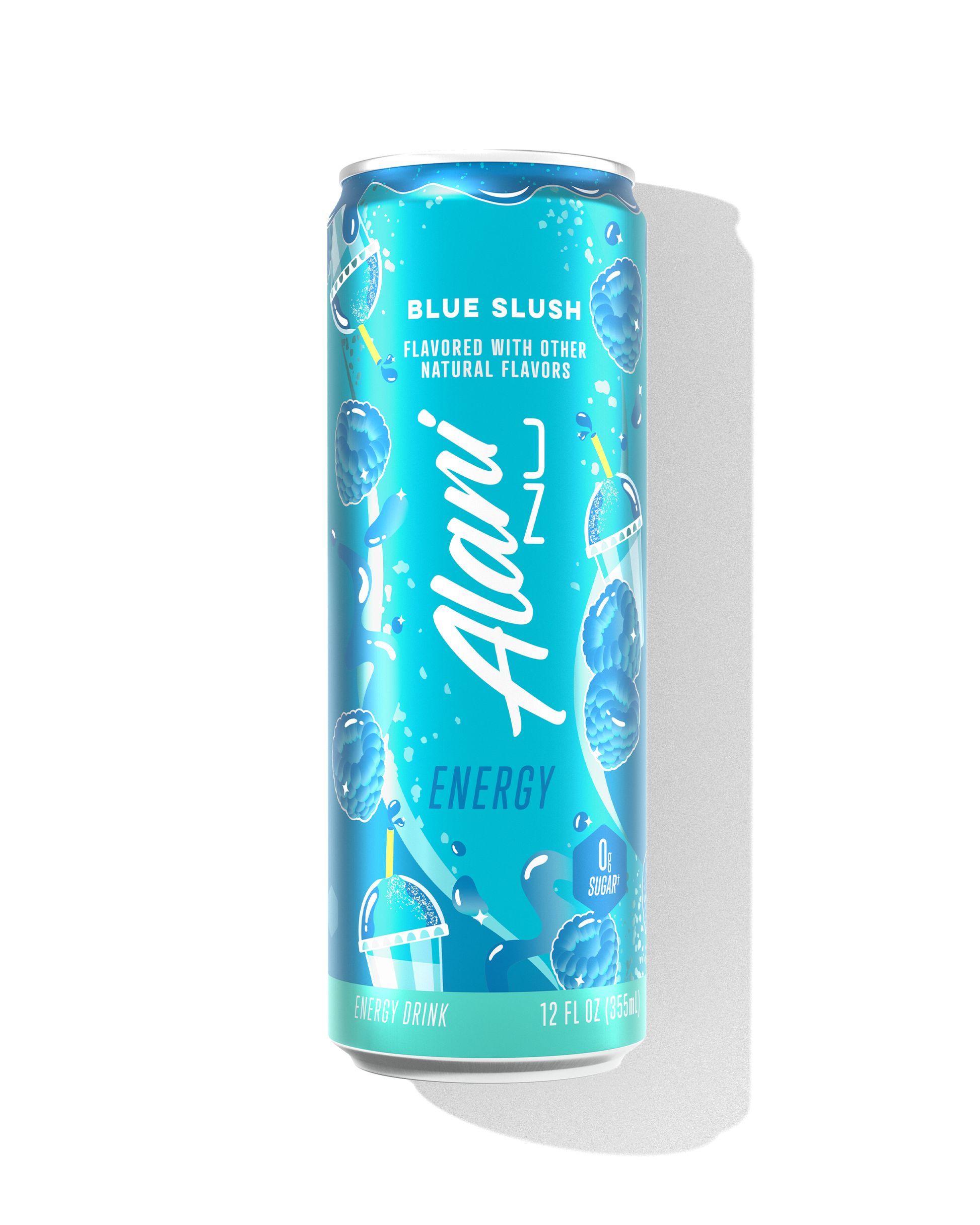 Blue Slush Energy Drink, 12-Pack