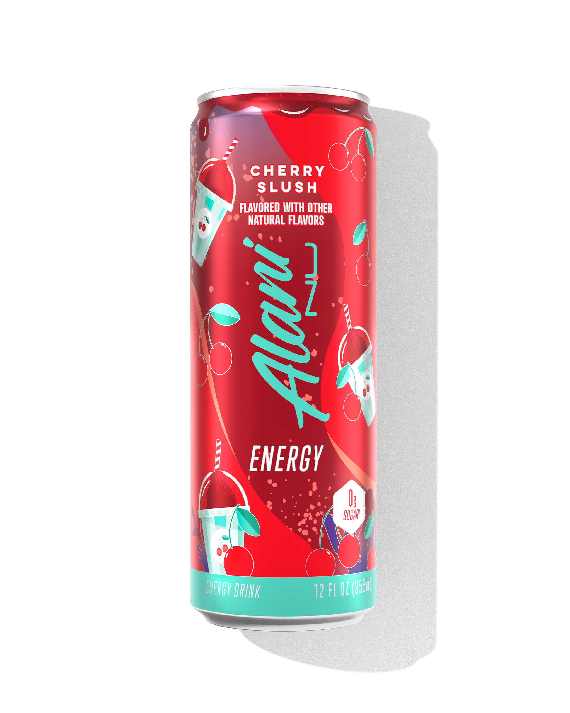 Tangy Cherry Slush Zero-Sugar Energy Beverage - 12-Pack